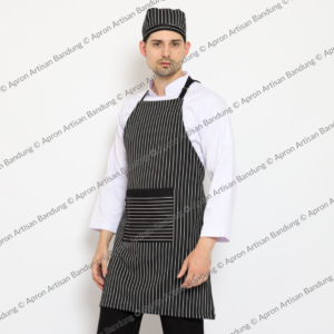 Apron Full Salur Model Tali Silang